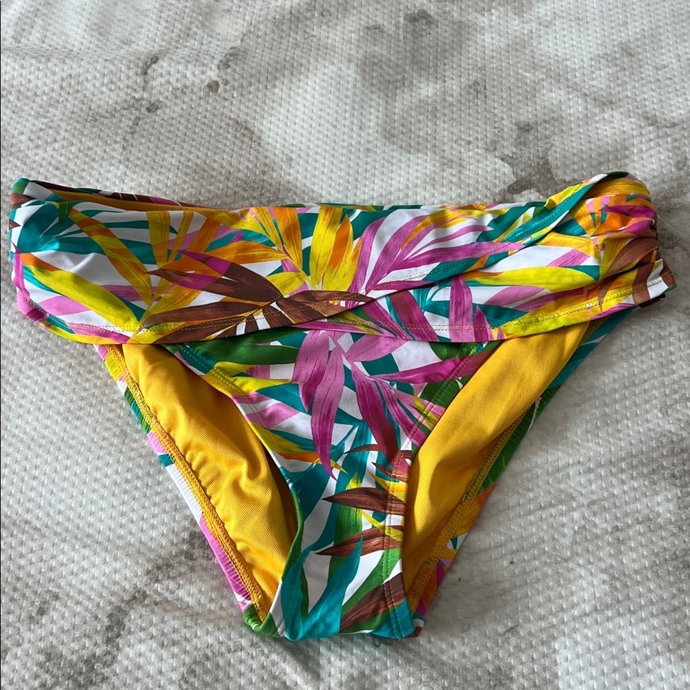 Bleu Rod Beattie Fantasy Island bikini bottom Tropical Leaf Bikini Bottom - Picture 4 of 8